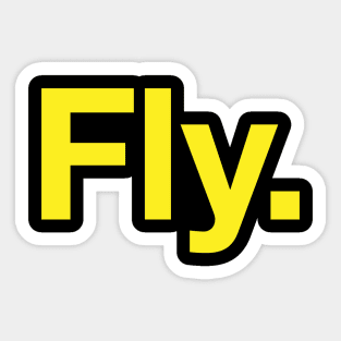 Fly Sticker